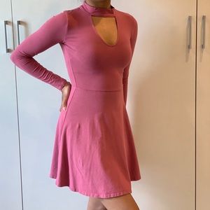 Pink Skater Dress
